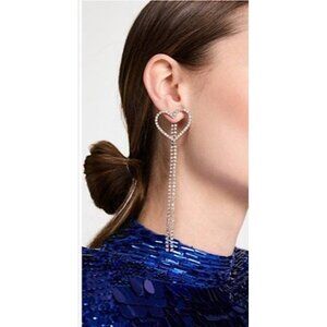 W-2. SHASHI	Crystal Heart Drop Earrings